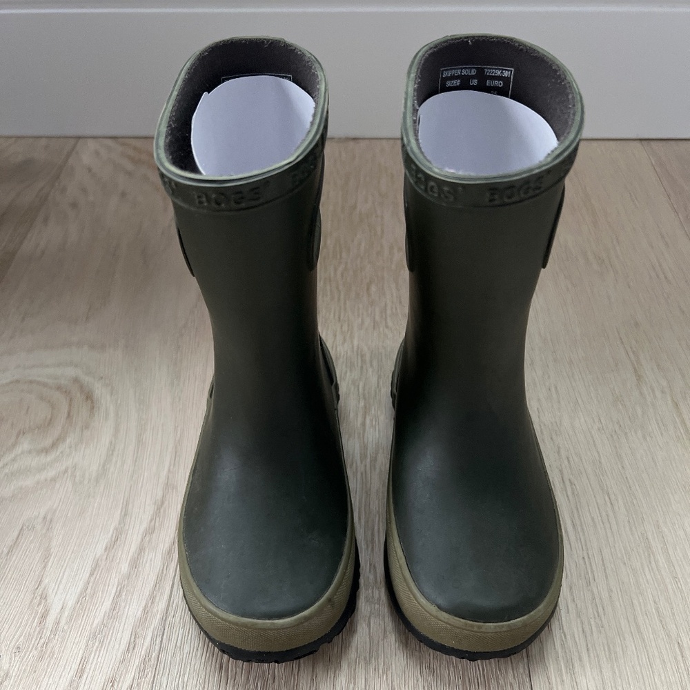 Kids Bogs Skipper solid rain boot